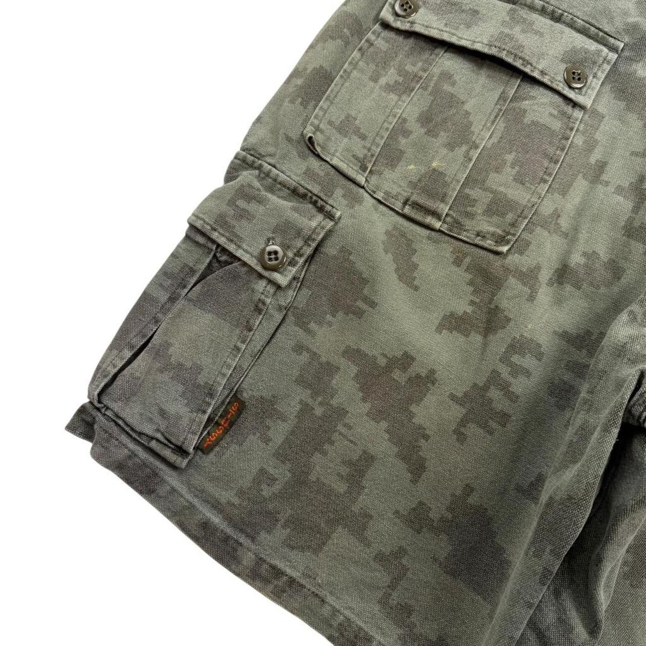 Stussy Vintage 90s Stussy Digi Camo Cargo Shorts - Waist 32 Size 32" / US 10 / IT 46 - 5 Thumbnail