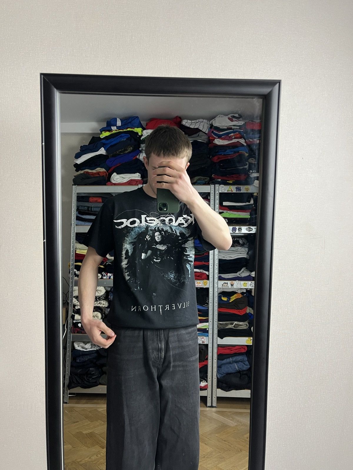 Band Tees × Vintage Vintage 00’s Kamelot Silverthorn Rock Band T Shirt Rare Y2k Size US L / EU 52-54 / 3 - 2 Thumbnail