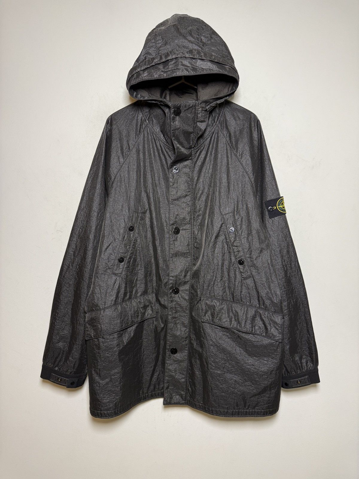 Stone Island Stone Island technical membrane nylon parka Size US XXL / EU 58 / 5 - 3 Thumbnail