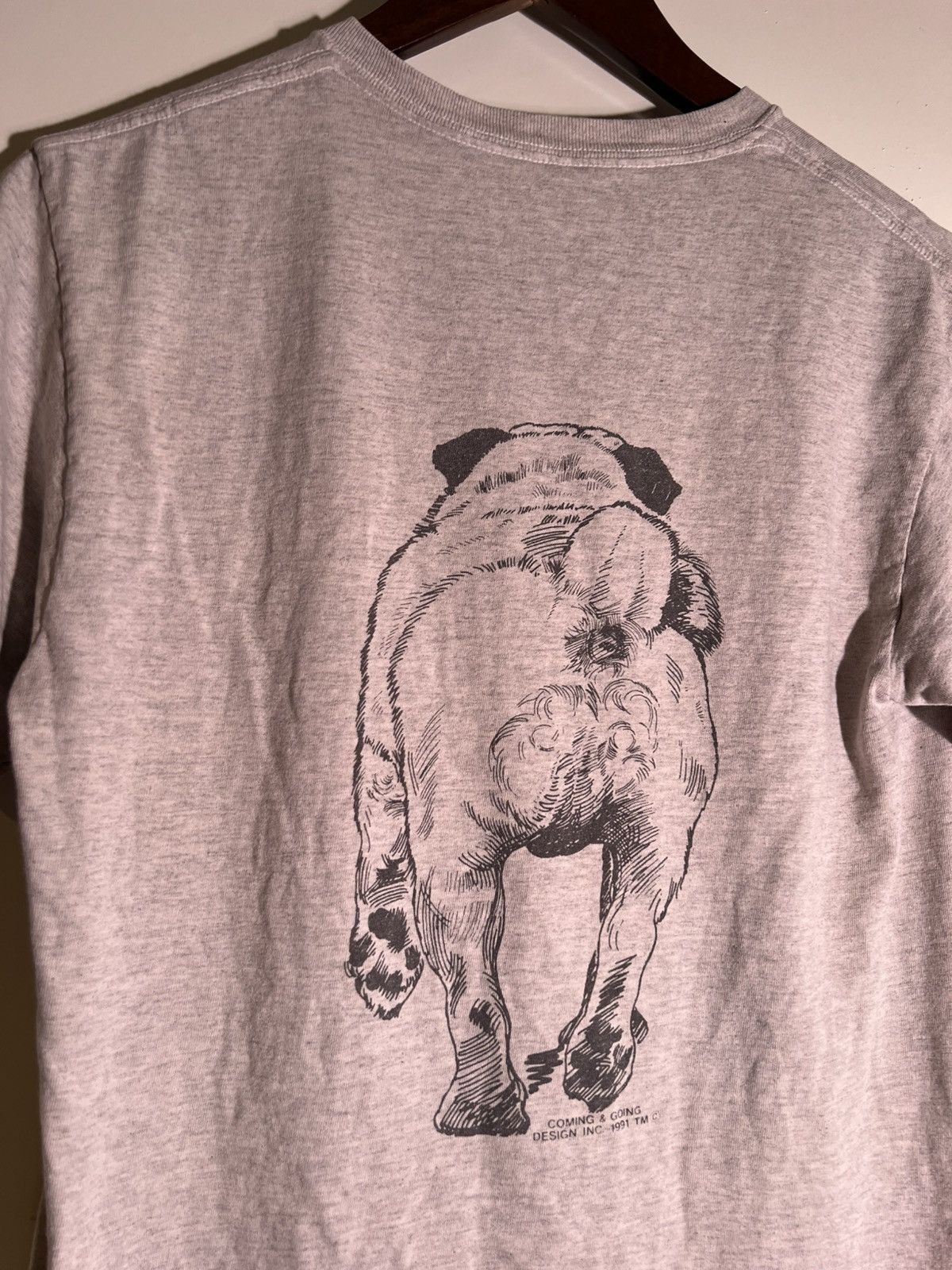 Vintage 90’s 2000’s Y2K VTG Vintage Pug Dog Pet Animal Retro T Shirt Size US S / EU 44-46 / 1 - 6 Thumbnail