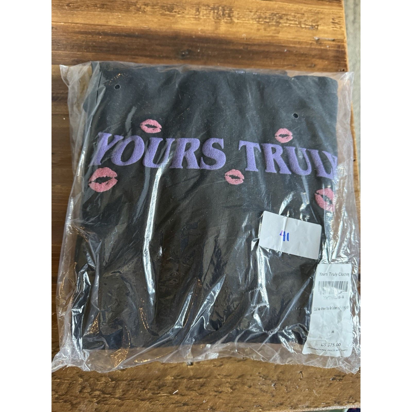 Other Yours Truly Phora Call Me When You’re Sober Hoodie Black M Size US M / EU 48-50 / 2 - 3 Thumbnail