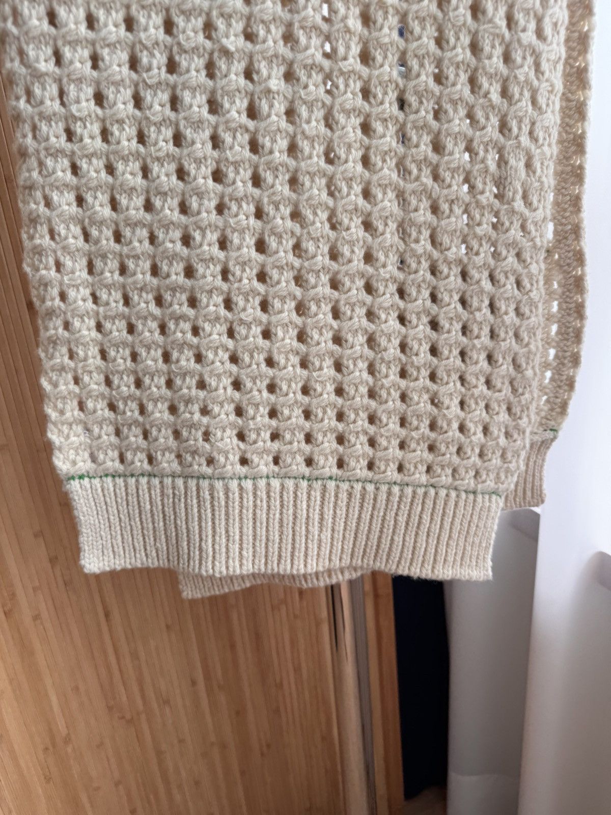 Bottega Veneta Bottega Veneta Knit Scarf with Leather Pocket Size ONE SIZE - 8 Thumbnail