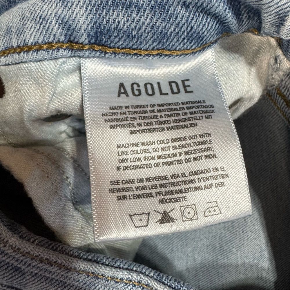 Agolde Agolde Nico High Rise Slim Jeans Size 27 Size 27" / US 4 / IT 40 - 6 Thumbnail