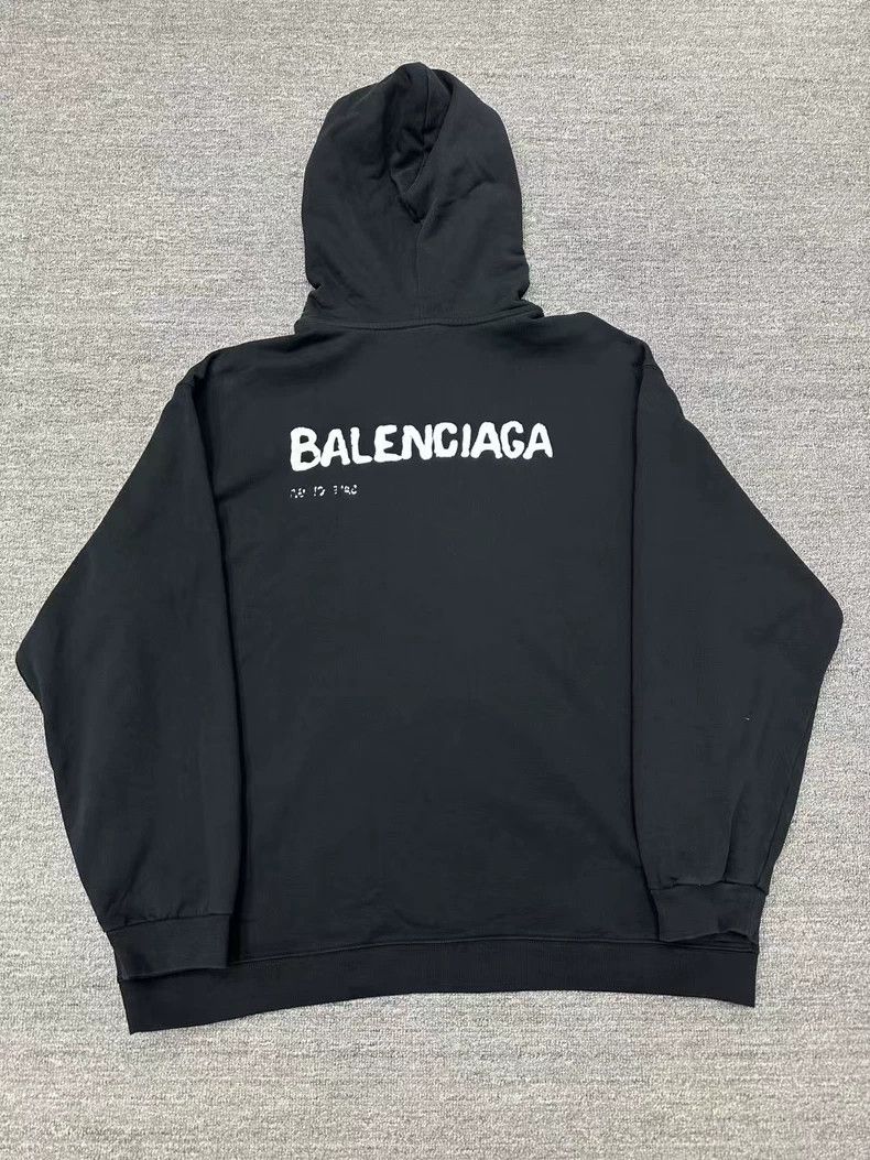 Other Balenciaga Graffiti Letter Sweatshirt Size US XXL / EU 58 / 5 - 2 Thumbnail