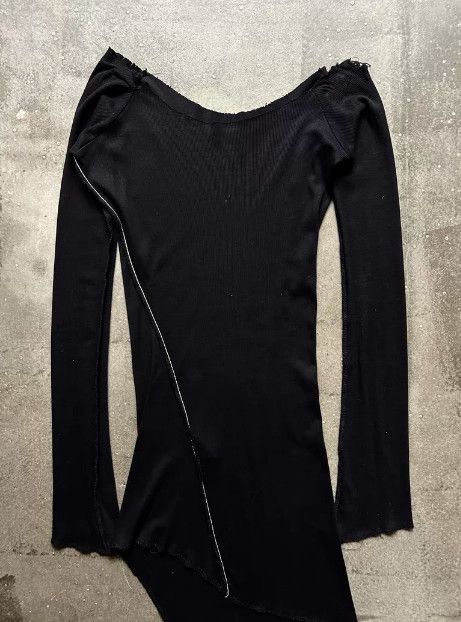 Other Catorce Early Asymmetrical Raw-Edge Knit Top Size L / US 10 / IT 46 - 3 Thumbnail