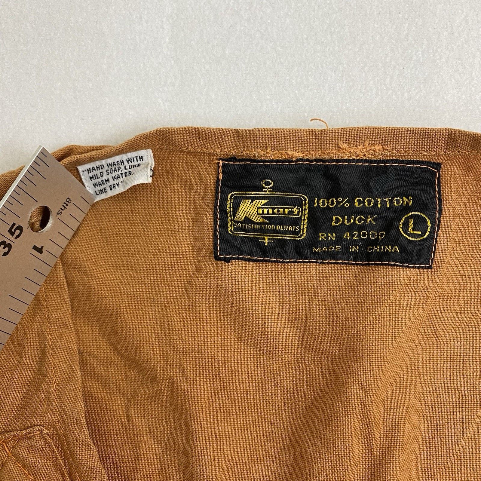 Other Vintage Mens Large Hunting Fishing Vest Jacket Duck Cotton Size US L / EU 52-54 / 3 - 2 Thumbnail