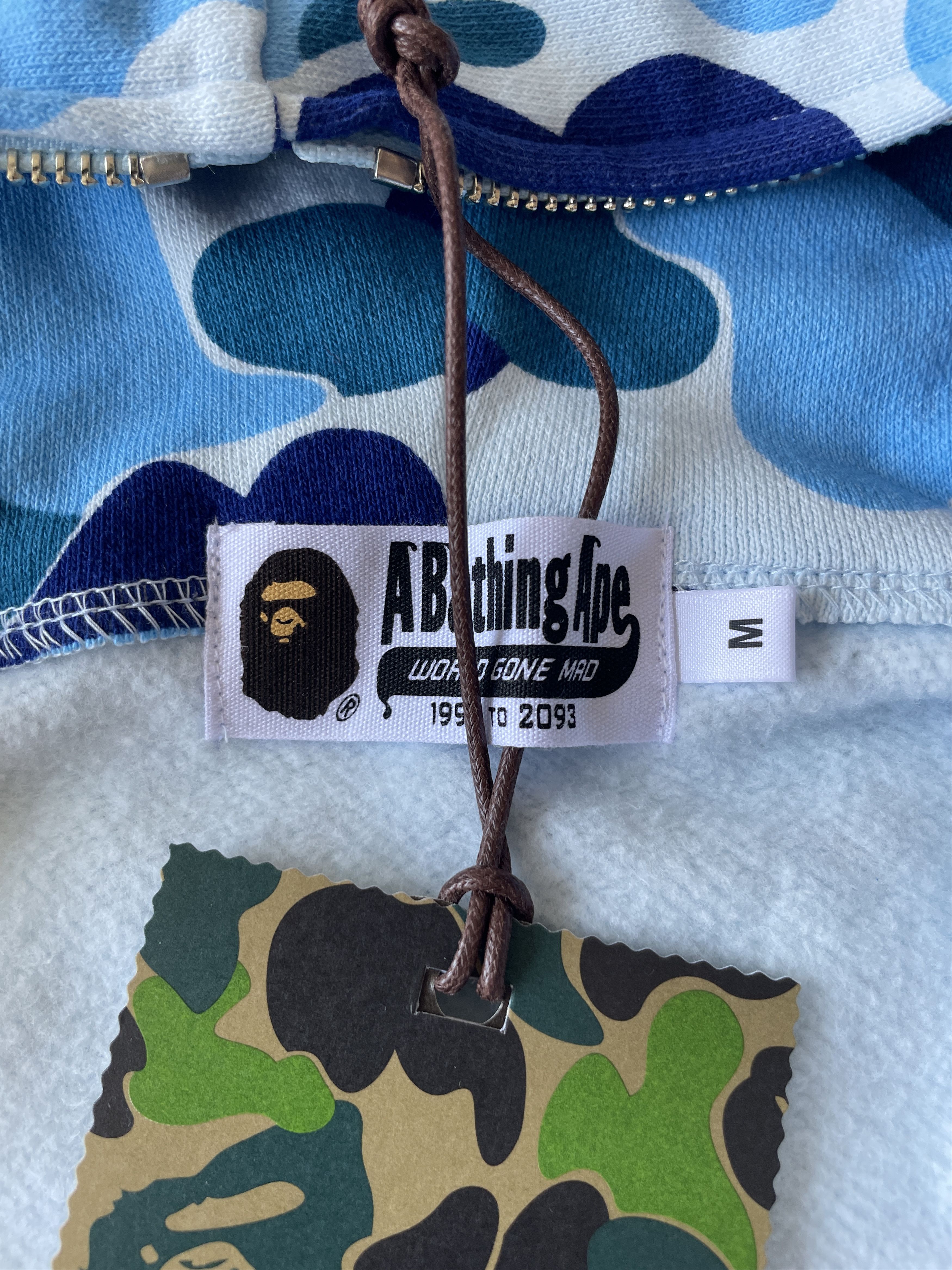 Bape BAPE ABC CAMO SHARK FULL ZIP HOODIE (PONR 2024) Size US M / EU 48-50 / 2 - 7 Thumbnail
