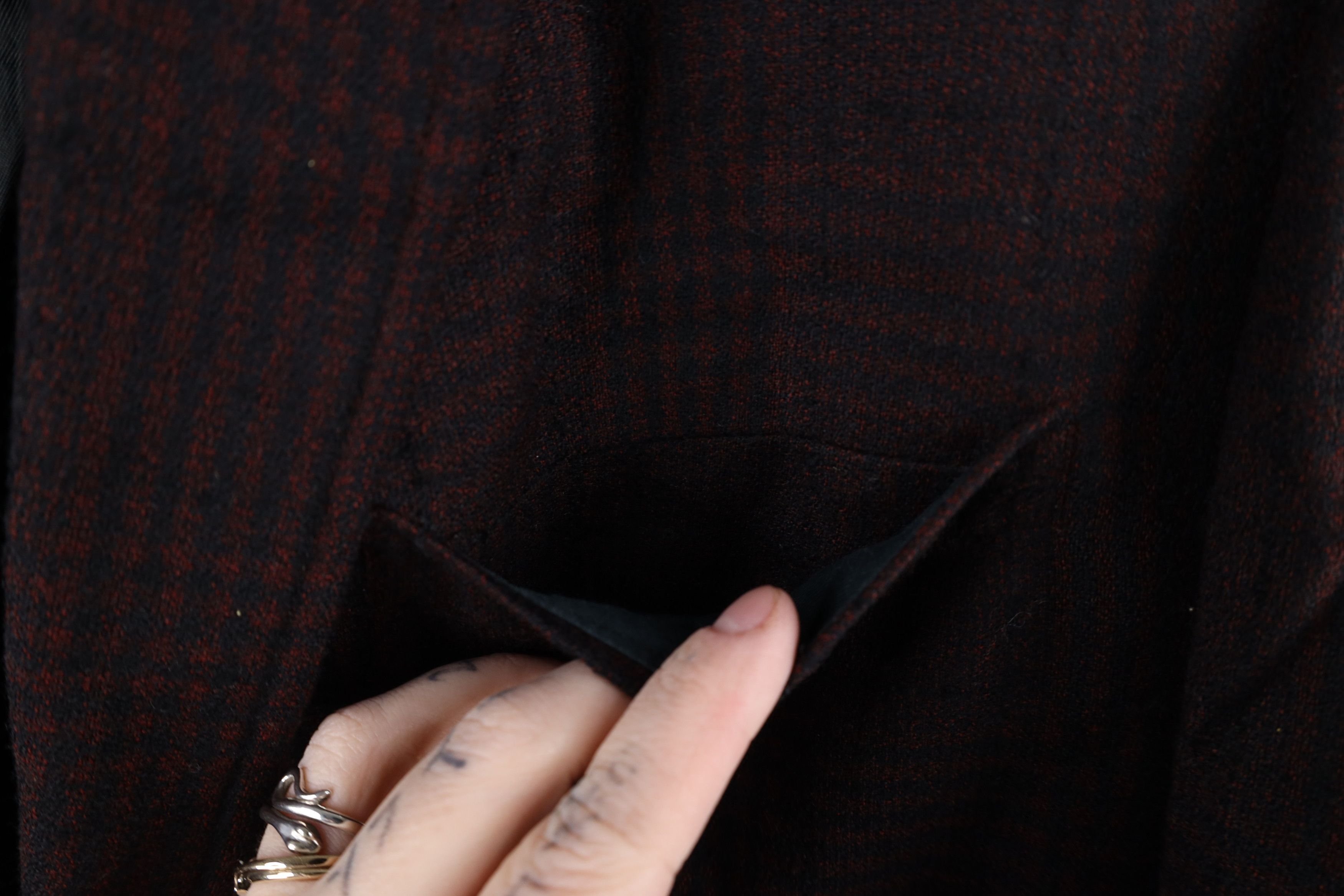 Vintage Vintage 60s Streetwear Sport Coat Suit Jacket Red Plaid USA Size US L / EU 52-54 / 3 - 4 Thumbnail