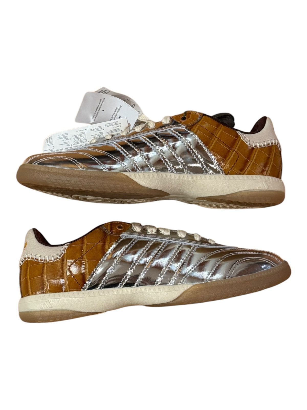 adidas gazelle silver green womens adidas Samba Wales Bonner Silver main image 1