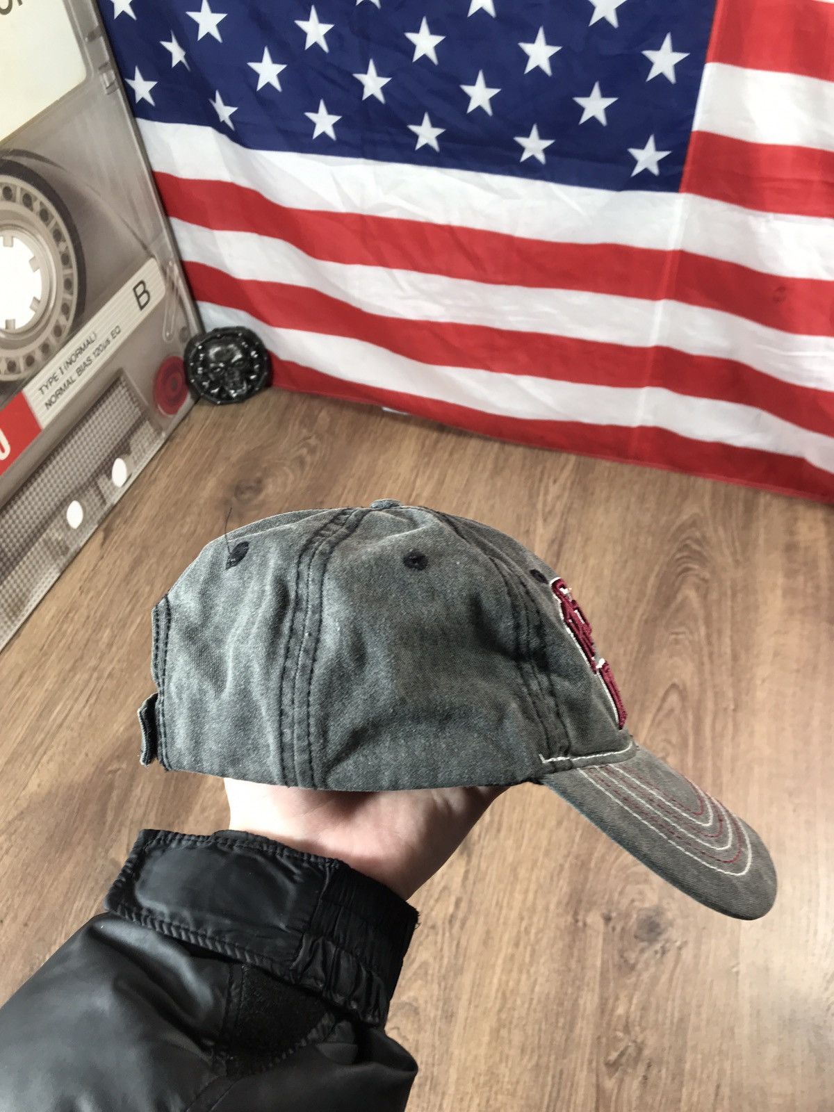 Russell Athletic × Vintage Vintage Russel Athletic Logo Cap Size ONE SIZE - 2 Thumbnail