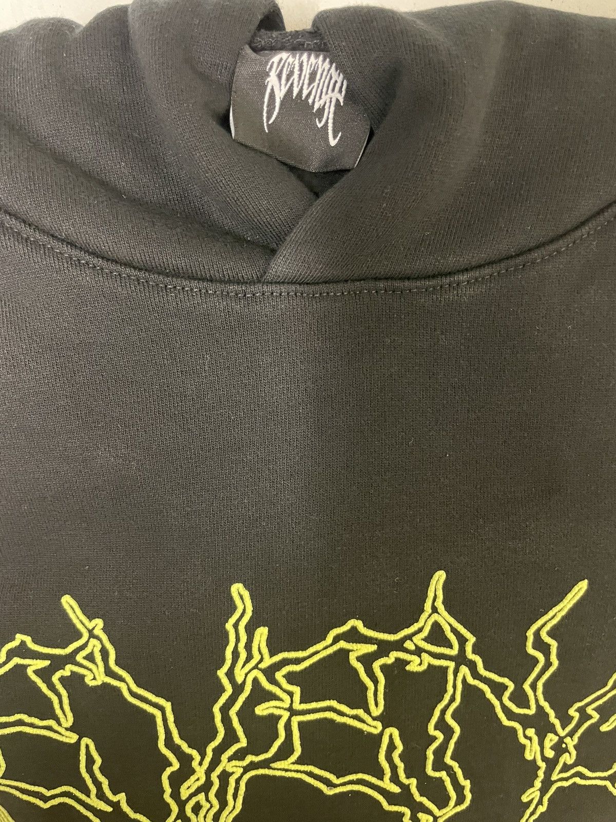 Revenge Revenge Yellow Lightning Cerebrus hoodie Size US XL / EU 56 / 4 - 7 Thumbnail
