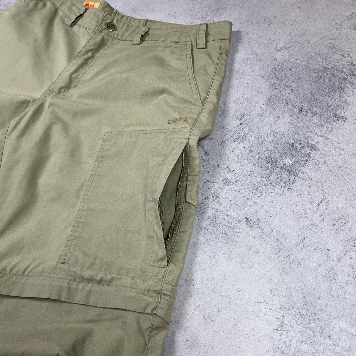 Fjallraven Rare Fjallraven G-1000 karl zip off trousers pants Size US 32 / EU 48 - 12 Thumbnail