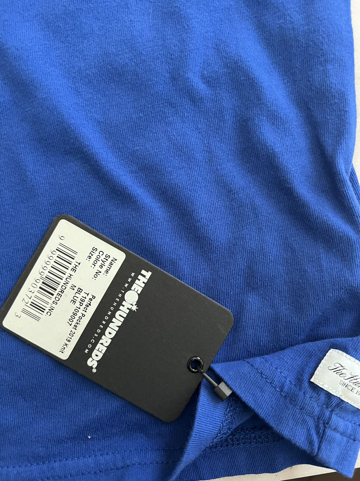 The Hundreds The Hundreds Mens Perfect Pocket BlueT-Shirt Size Medium Size US M / EU 48-50 / 2 - 2 Thumbnail
