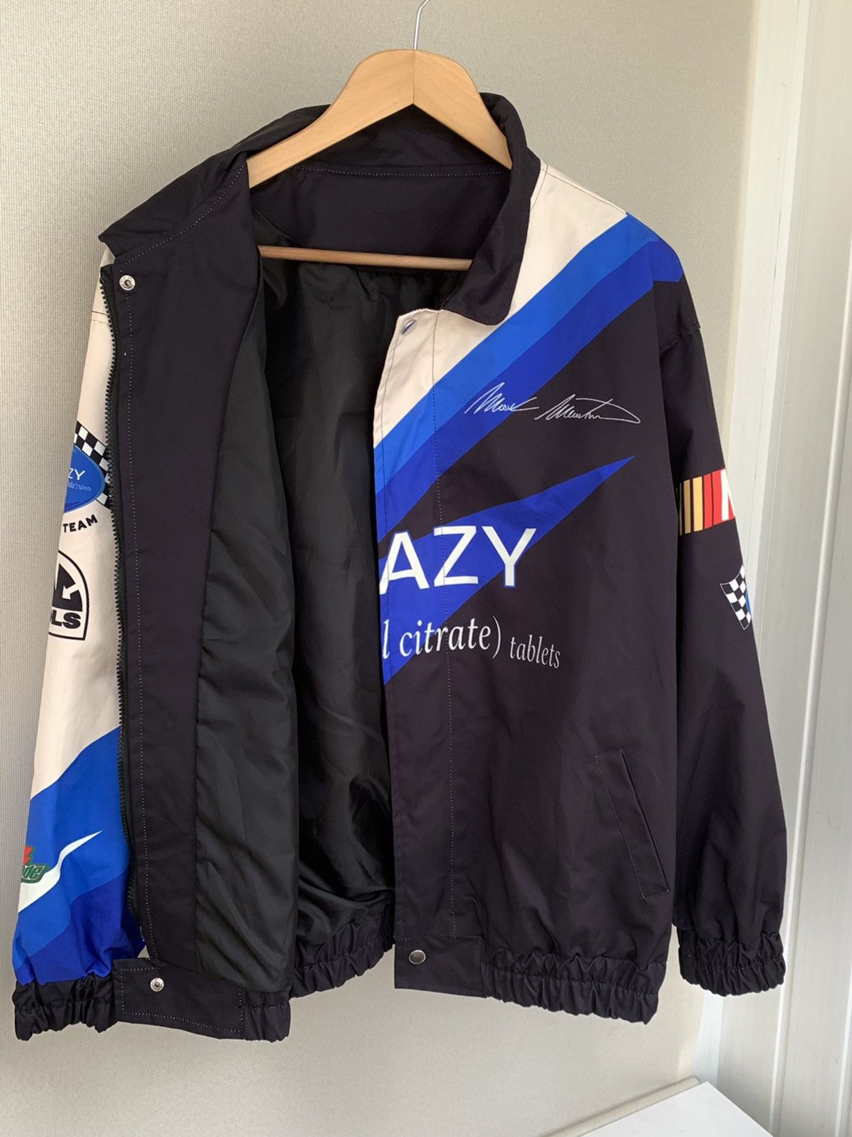 NASCAR Ford Racing Crazy NASCAR Vintage Jacket Size L Size US L / EU 52-54 / 3 - 6 Thumbnail