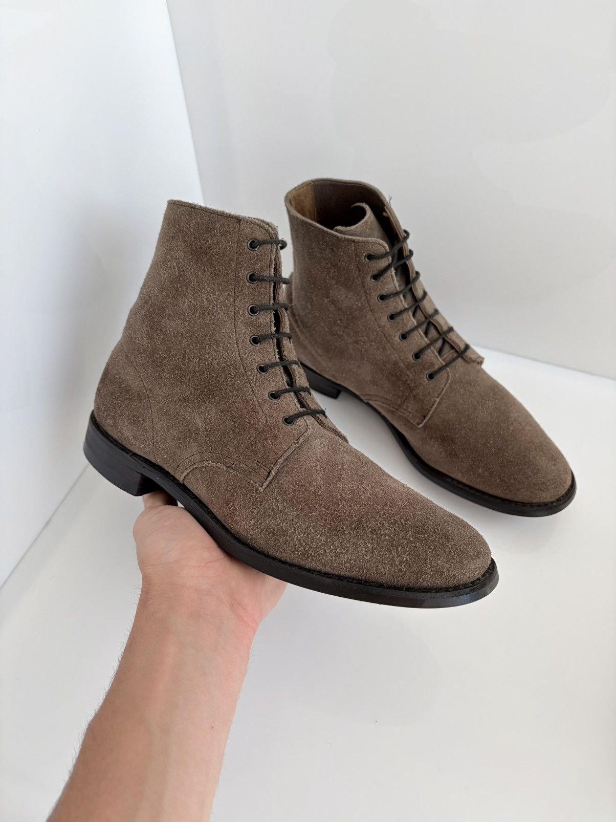 Church's Church’s Evington D Custom Grade Men’s Suede Dress Boots Size US 9 / EU 42 - 2 Thumbnail