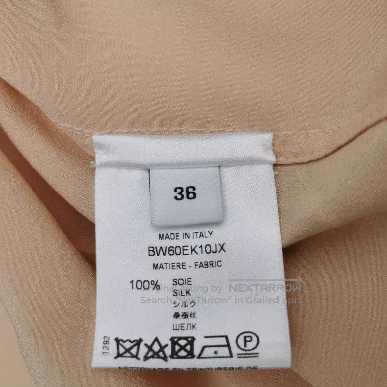 Givenchy Givenchy Beige Silk Shirt Size XS / US 0-2 / IT 36-38 - 5 Thumbnail
