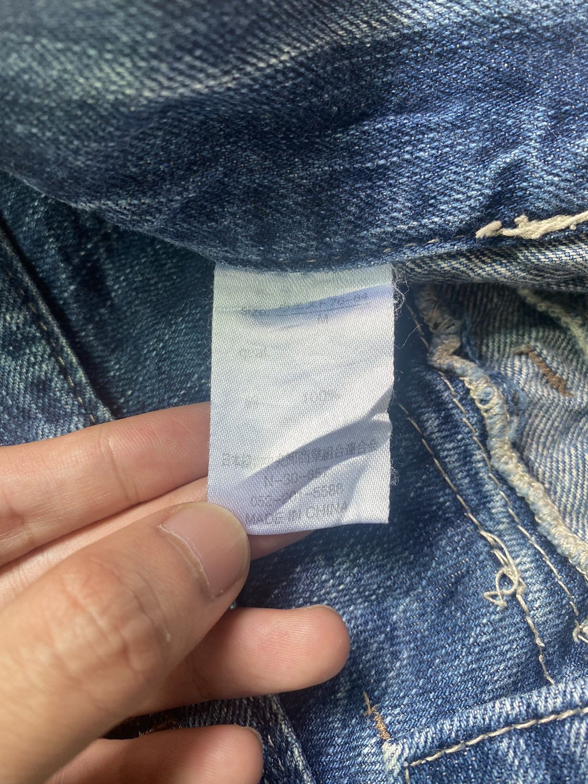Hysteric Glamour × If Six Was Nine × Le Grande Bleu (L.G.B.) Japanese Brand Blow By Blue Double Waist Jean Size US 28 / EU 44 - 12 Thumbnail