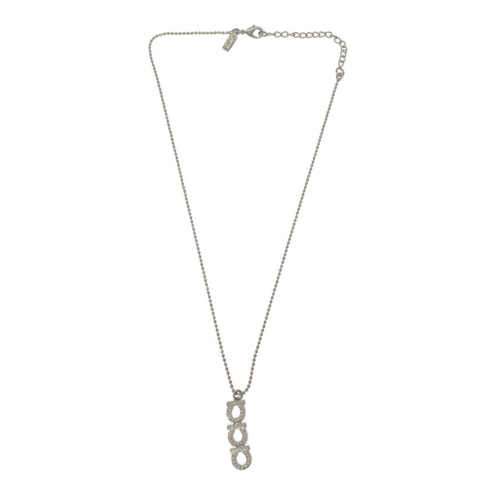 Salvatore Ferragamo Salvatore Ferragamo Gancini necklace Size ONE SIZE - 1 Thumbnail