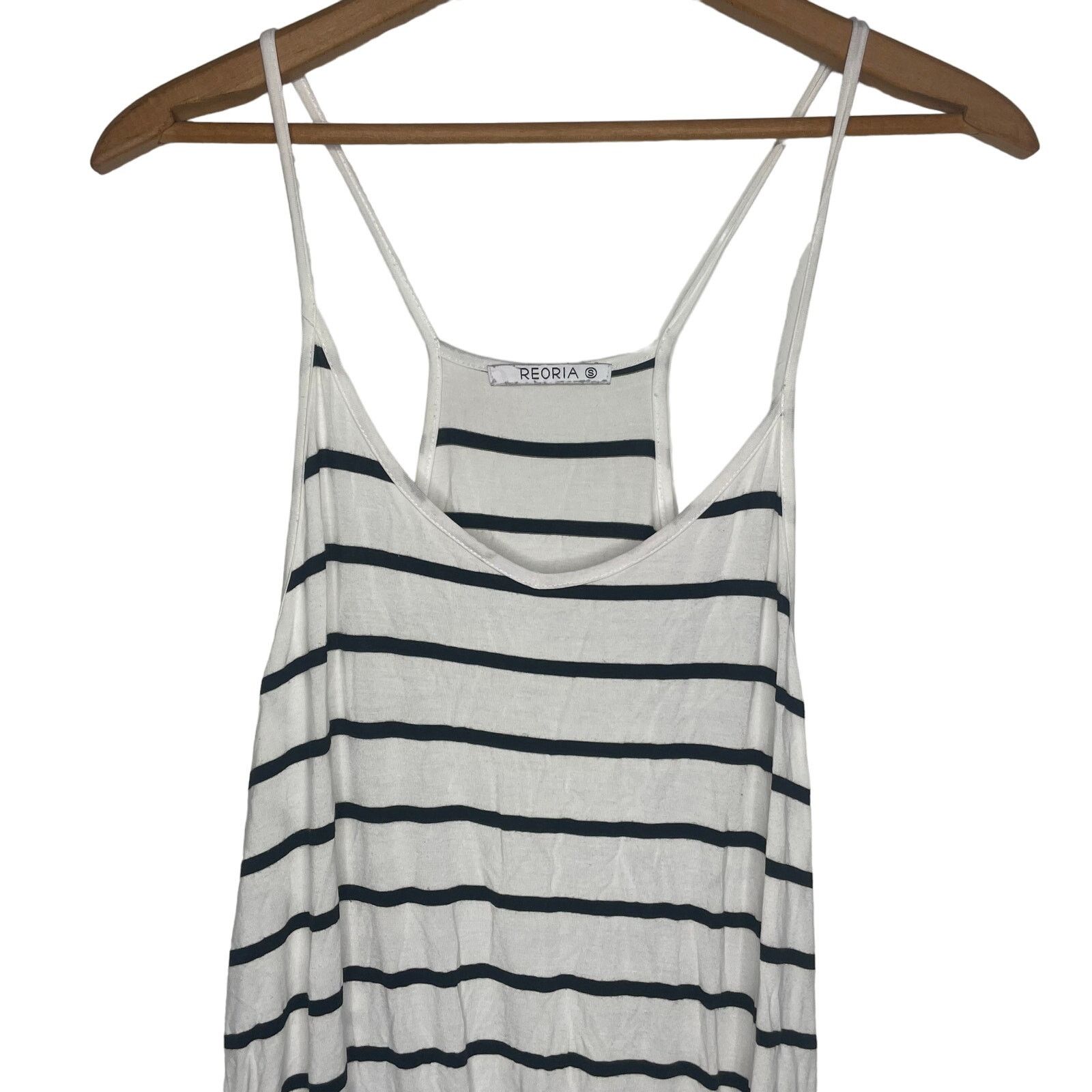 Other Reoria Flowy Striped Romper Size 28" / US 6 / IT 42 - 6 Thumbnail