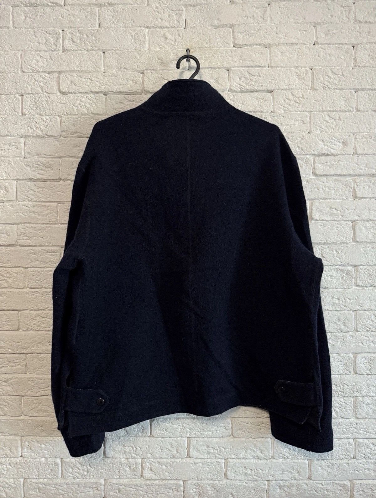 Burberry Vintage Burberry Wool Bomber Jacket Nova Check Sz L "8" Size US L / EU 52-54 / 3 - 9 Thumbnail