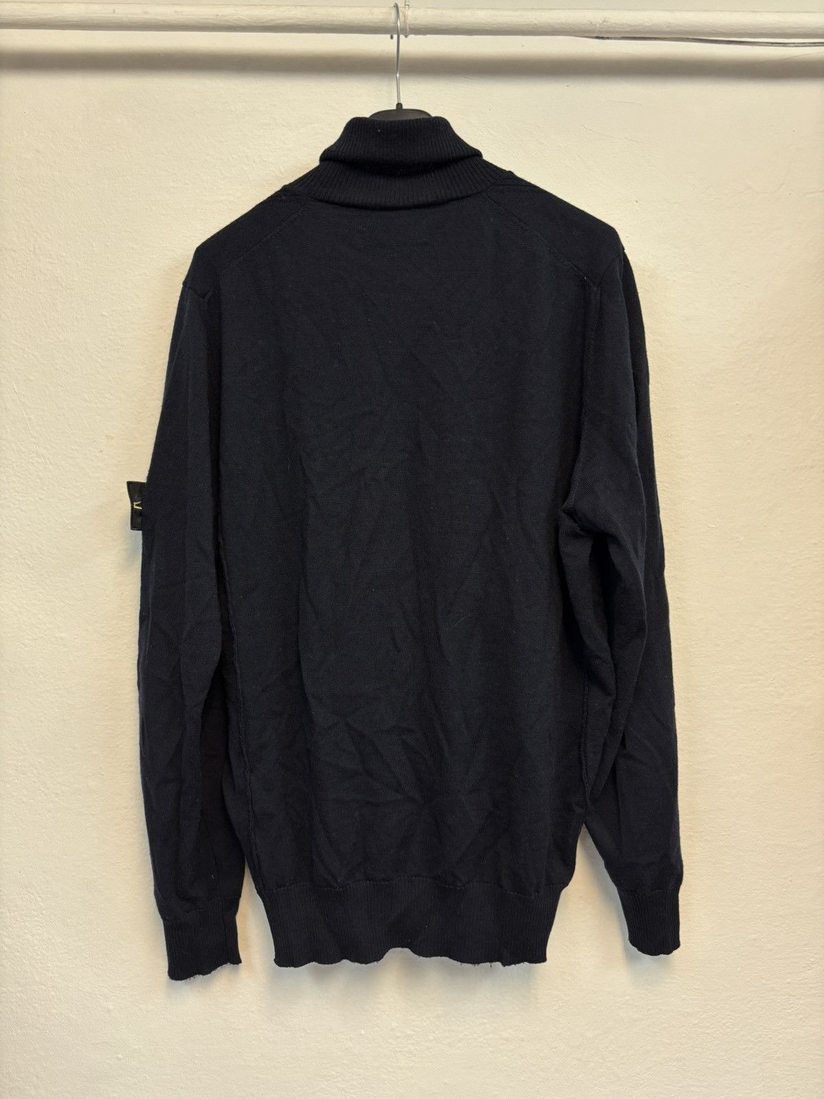 Designer × Stone Island Stone Island Sweater Knit Turtle Neck Casual Designer Drill Size US XL / EU 56 / 4 - 2 Thumbnail