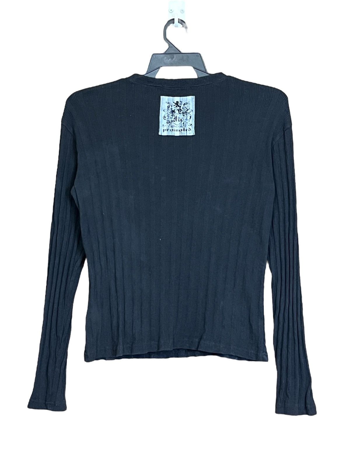 In The Attic Japanese streetwear IN THE ATTIC half button l/s tee shirt Size US M / EU 48-50 / 2 - 3 Thumbnail