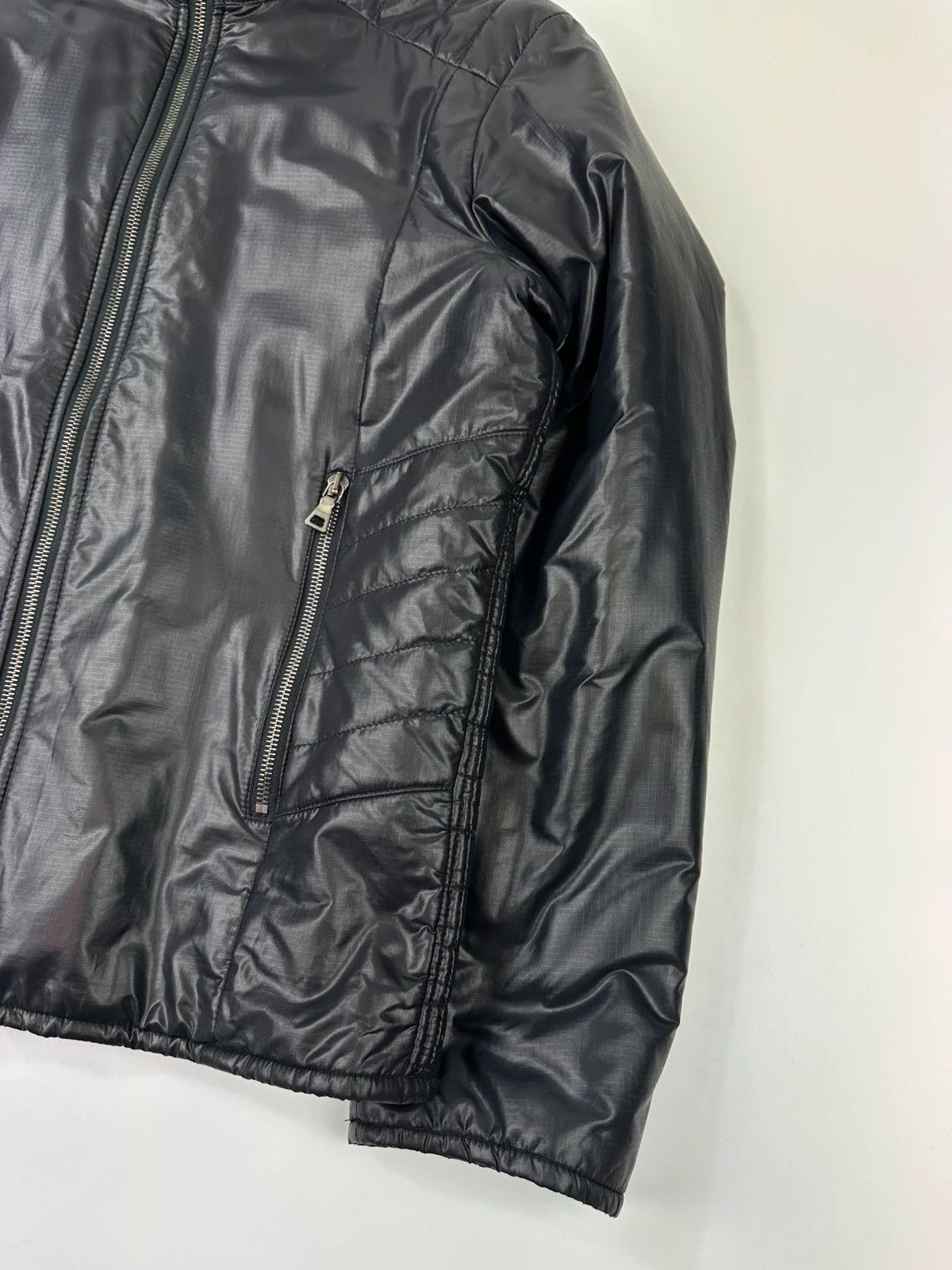 Prada Prada Sport FW2008 Black Crinkle Nylon Padded Jacket Size US M / EU 48-50 / 2 - 3 Thumbnail