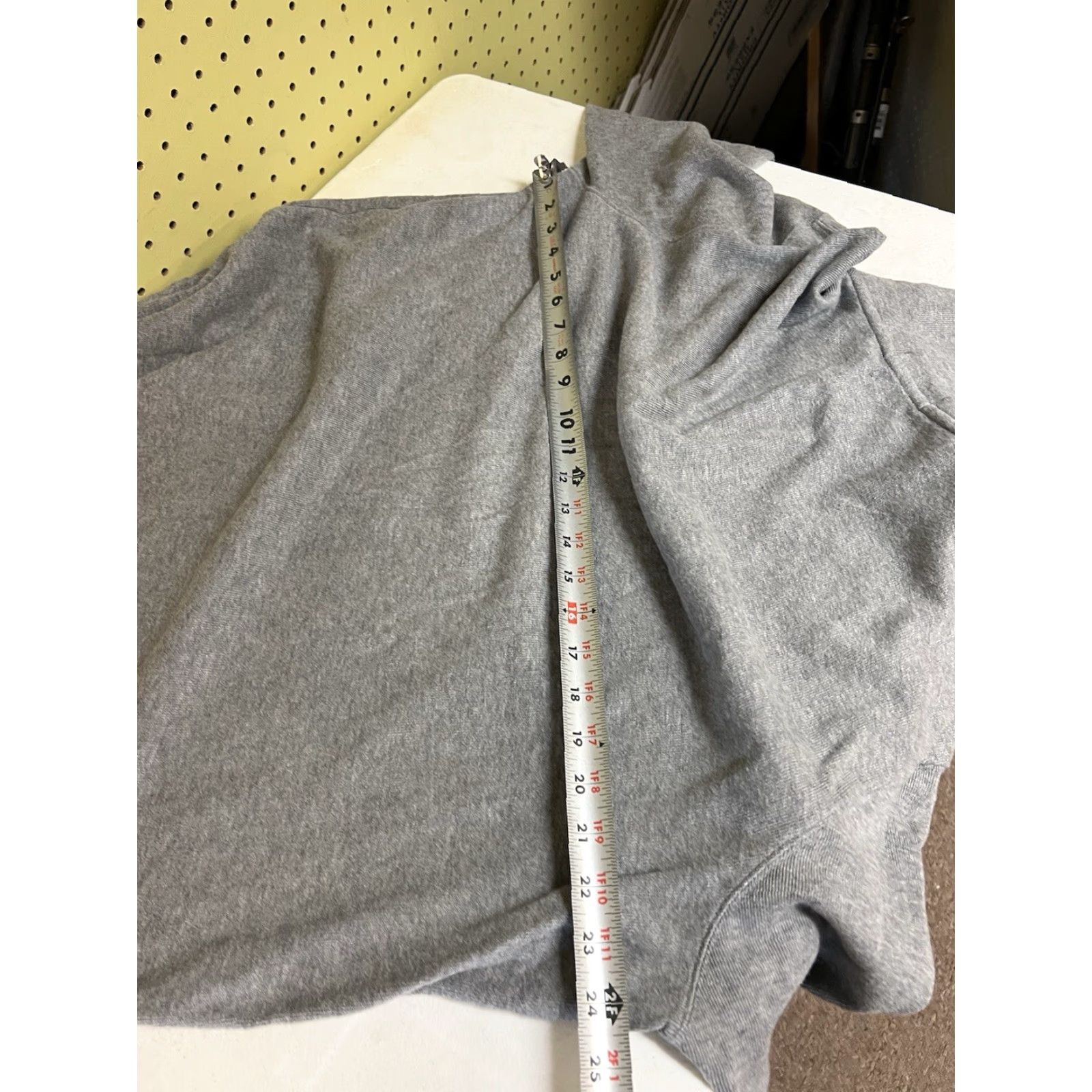 Ralph Lauren Polo Ralph Lauren Men’s Gray Cotton Pullover 1/4 Zip Sweater XL Estate Rib Size US XL / EU 56 / 4 - 6 Thumbnail