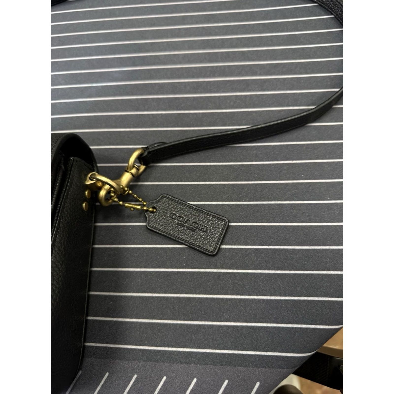 Coach Coach Cassie Crossbody Leather Bag Luxury Rare Black Woman OS Size ONE SIZE - 3 Thumbnail