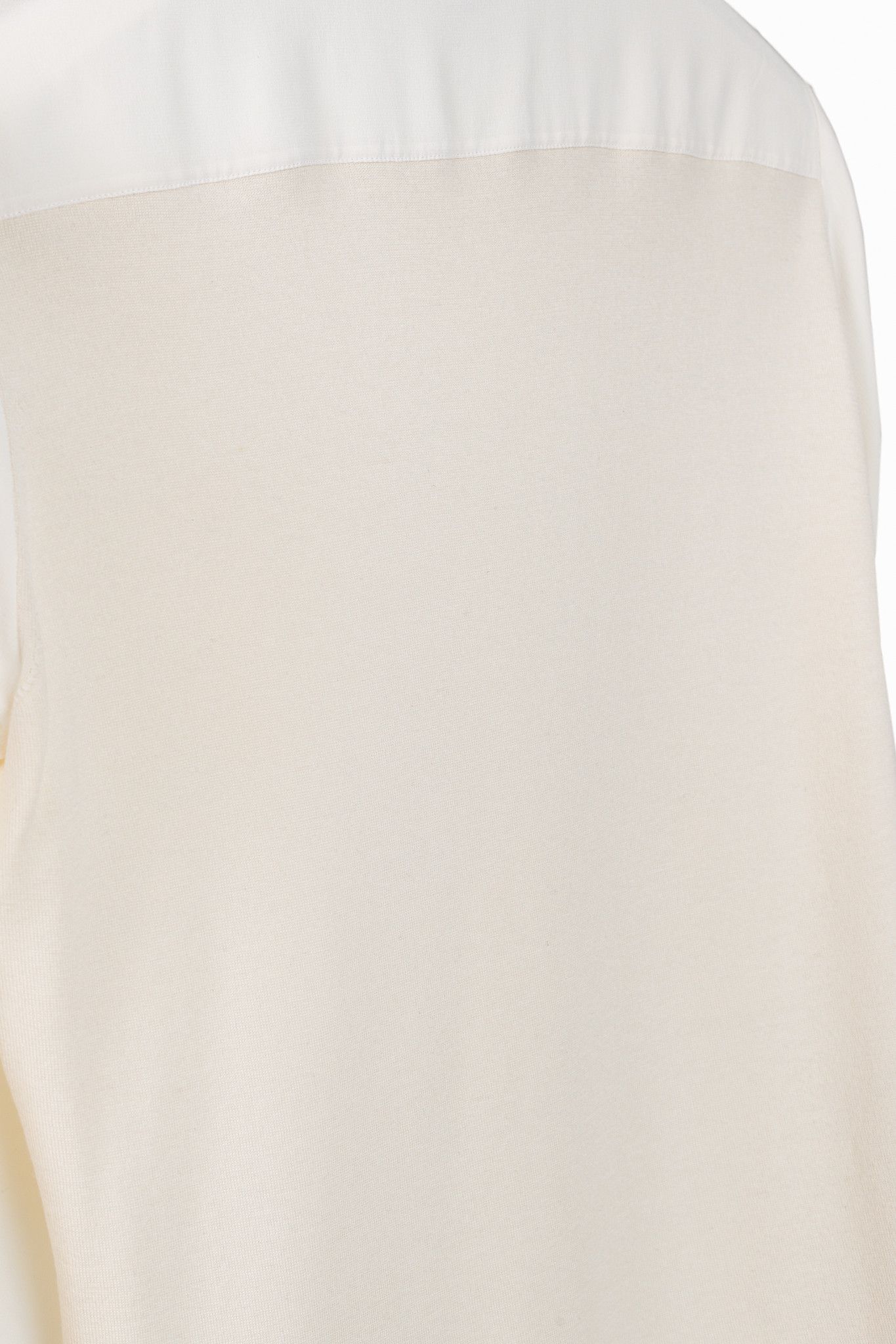 Loro Piana Loro Piana Cream Silk Knit-Insert Buttoned Shirt Size M / US 6-8 / IT 42-44 - 8 Thumbnail