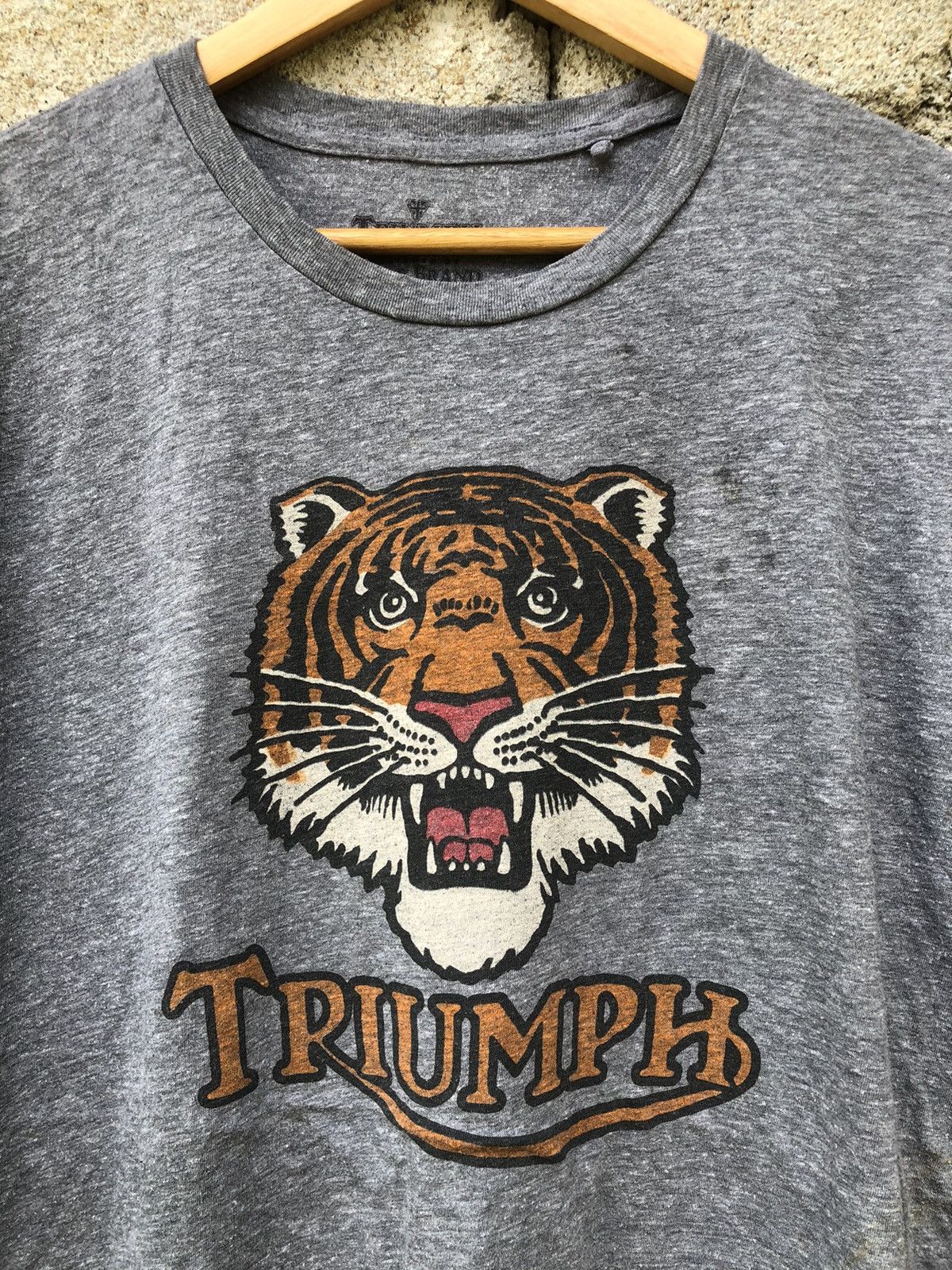 Ed Hardy × Vintage Triumph Tiger Designed By Lucky Brand Tshirt Size US L / EU 52-54 / 3 - 2 Thumbnail