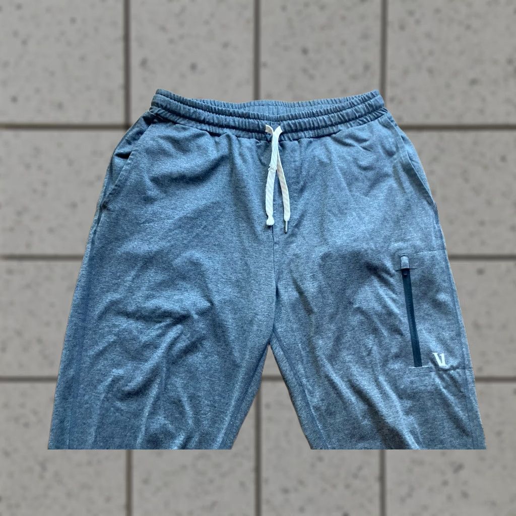 Vuori Vuori Sunday Performance Joggers Mens S Gray Drawstring Adjustable Waist Athleisure Tapered Pants Regular Fit Streetwear ח Size US 29 - 1 Thumbnail