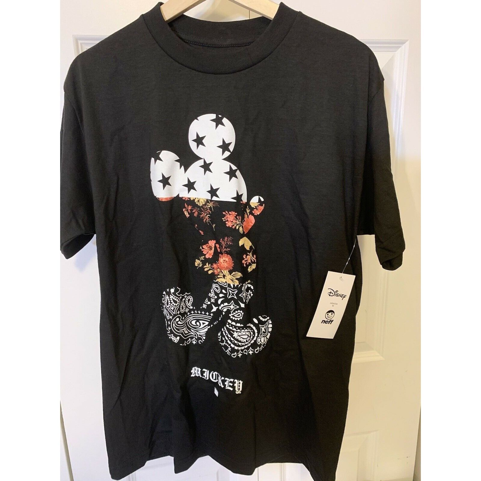 NEFF New Disney NEFF MICKEY M28 Men’s Sz M T-SHIRT Black NWT Size US M / EU 48-50 / 2 - 3 Thumbnail