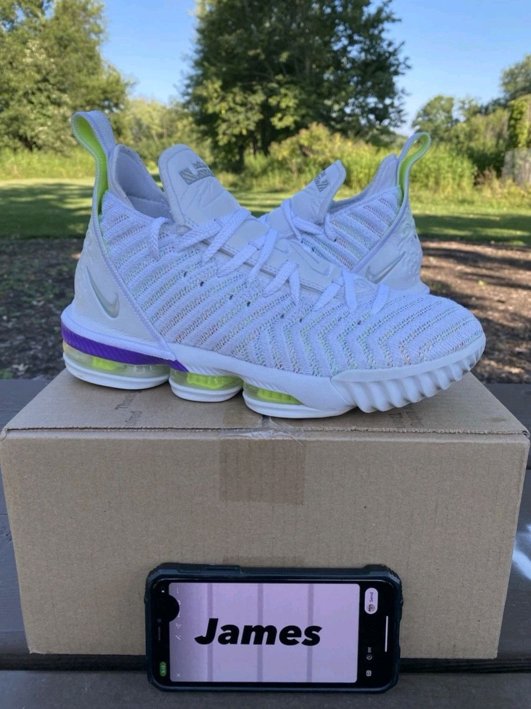 Nike Nike LeBron 16 Buzz Lightyear AO2588102 Size 7.5 Men Size US 7.5 / EU 40-41 - 1 Thumbnail
