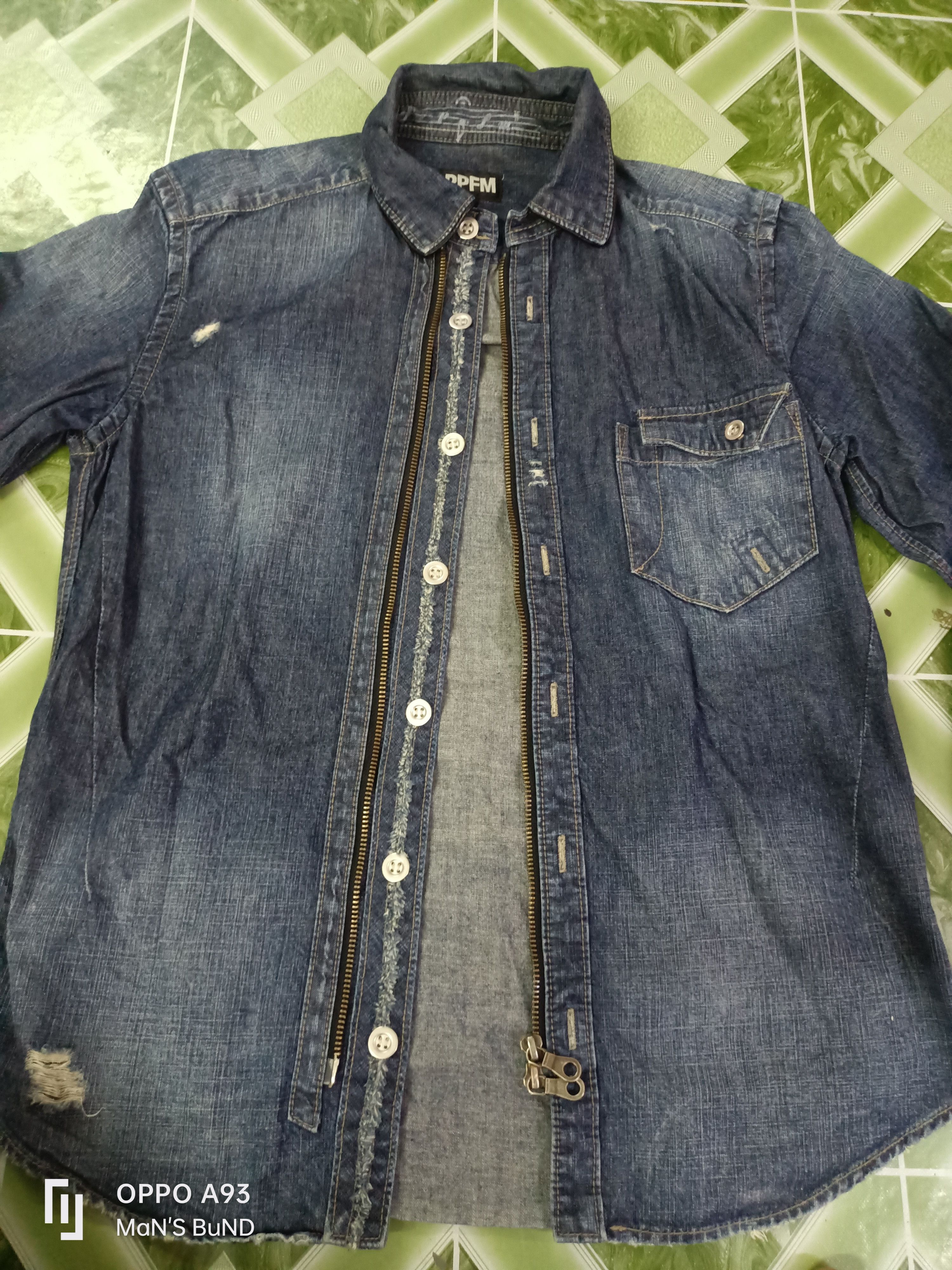 PPFM × Vintage 🔥🔥🔥 PPFM Denim Jacket Nice Design 🔥🔥🔥 Size US M / EU 48-50 / 2 - 8 Thumbnail