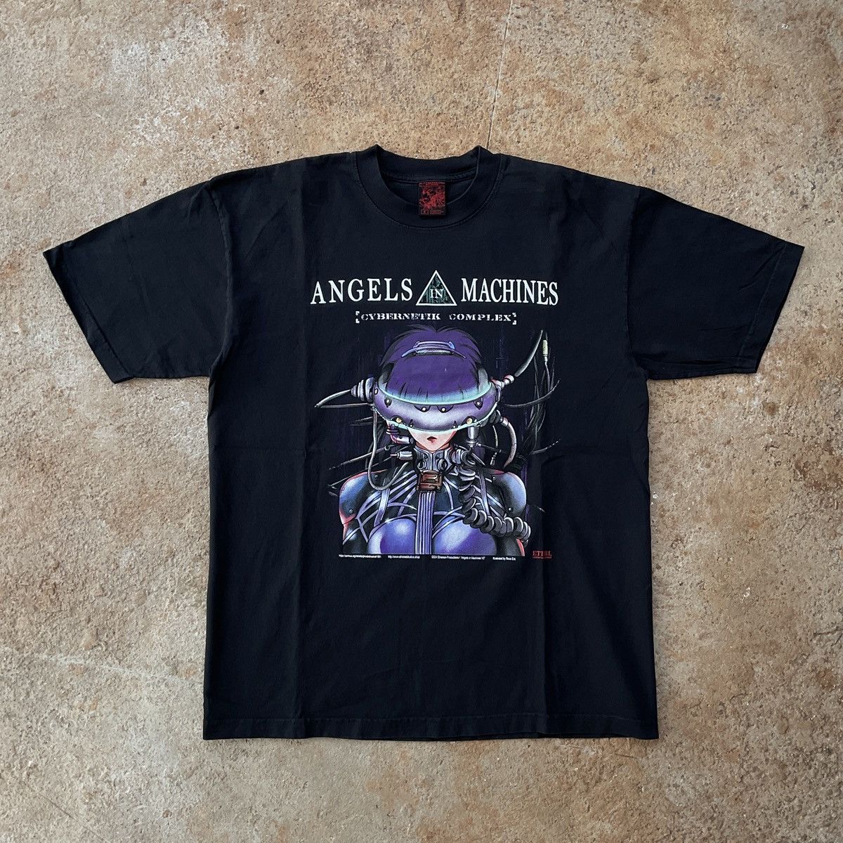 Vintage SS24 Ethereal Studios Ghost In The Shell Anime Promo Shirt 