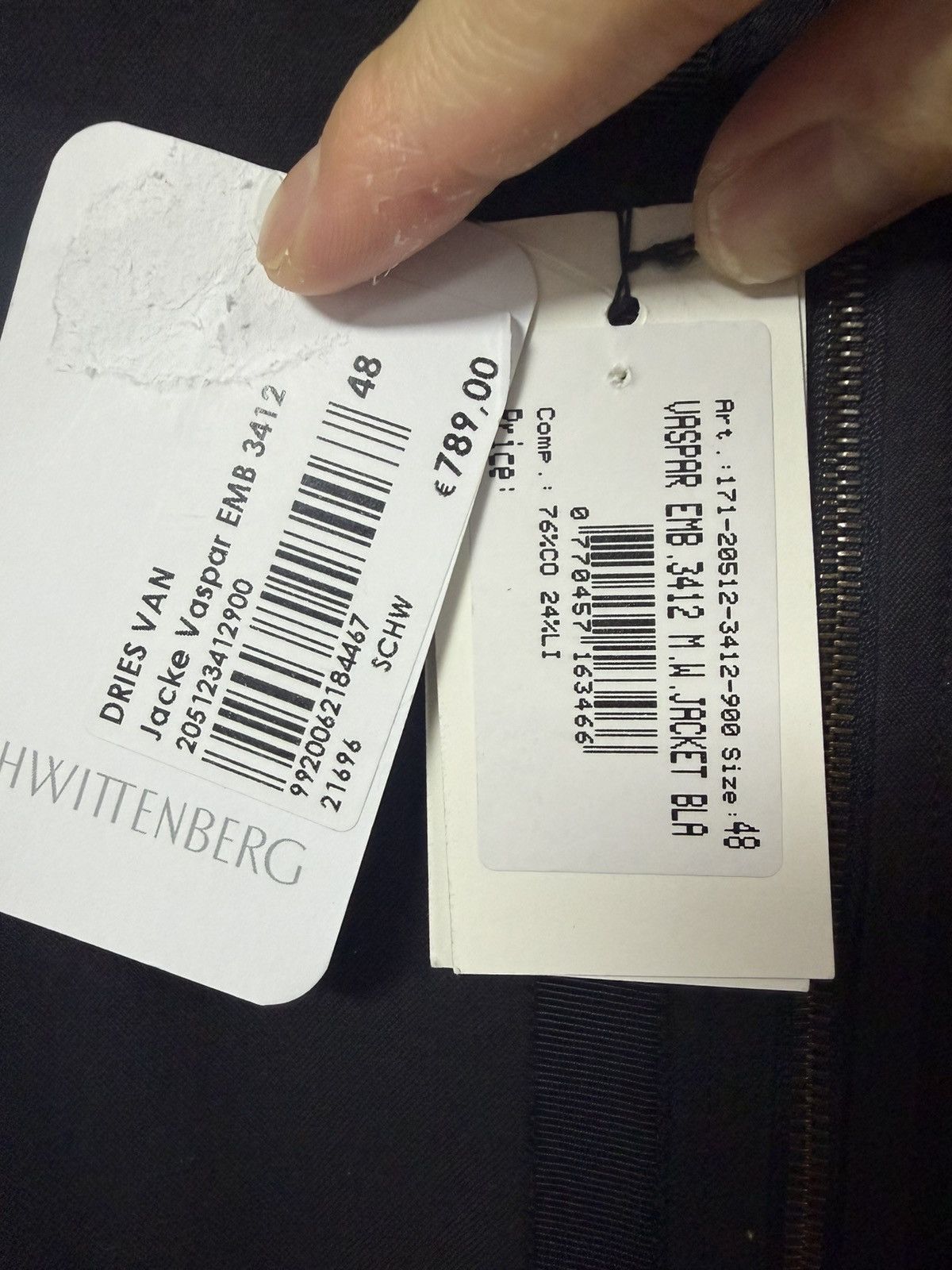 Dries Van Noten Dries van noten 17ss archive jacket Size US M / EU 48-50 / 2 - 4 Thumbnail