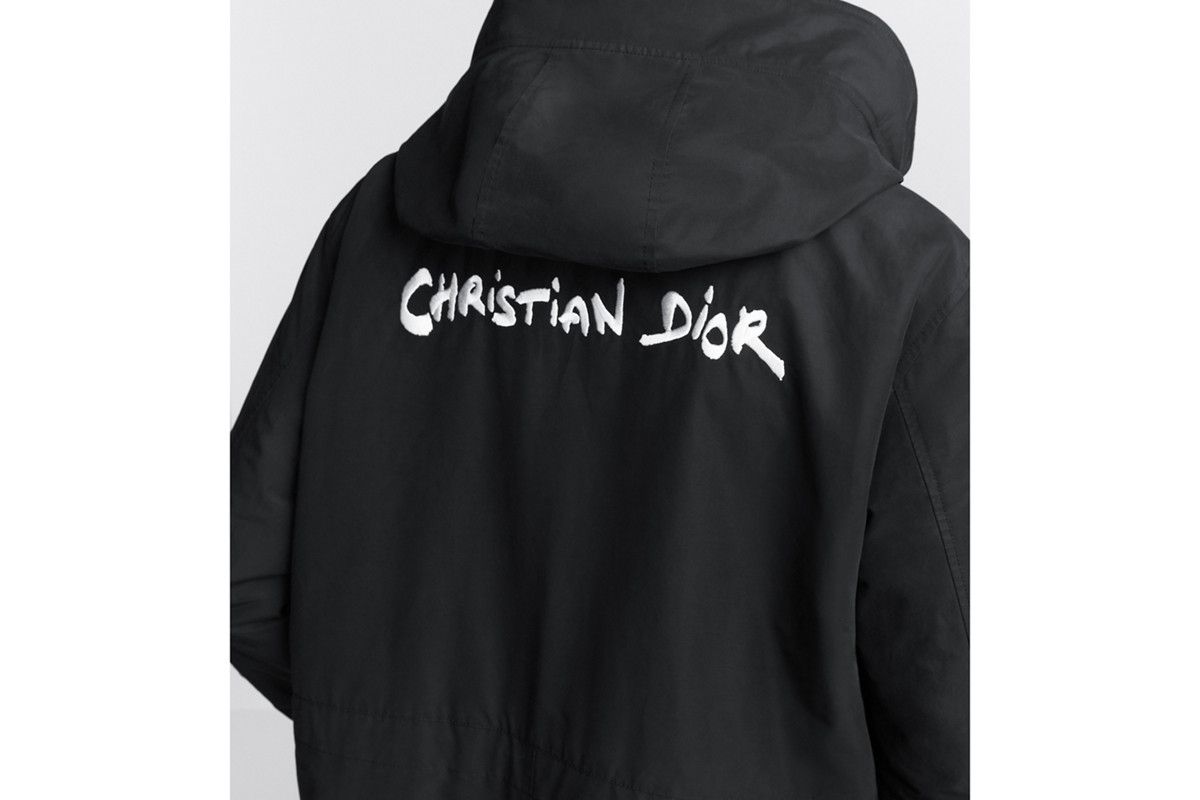 Dior o1bcso1str0326 Tag Hooded Parka in Black Size US L / EU 52-54 / 3 - 6 Thumbnail