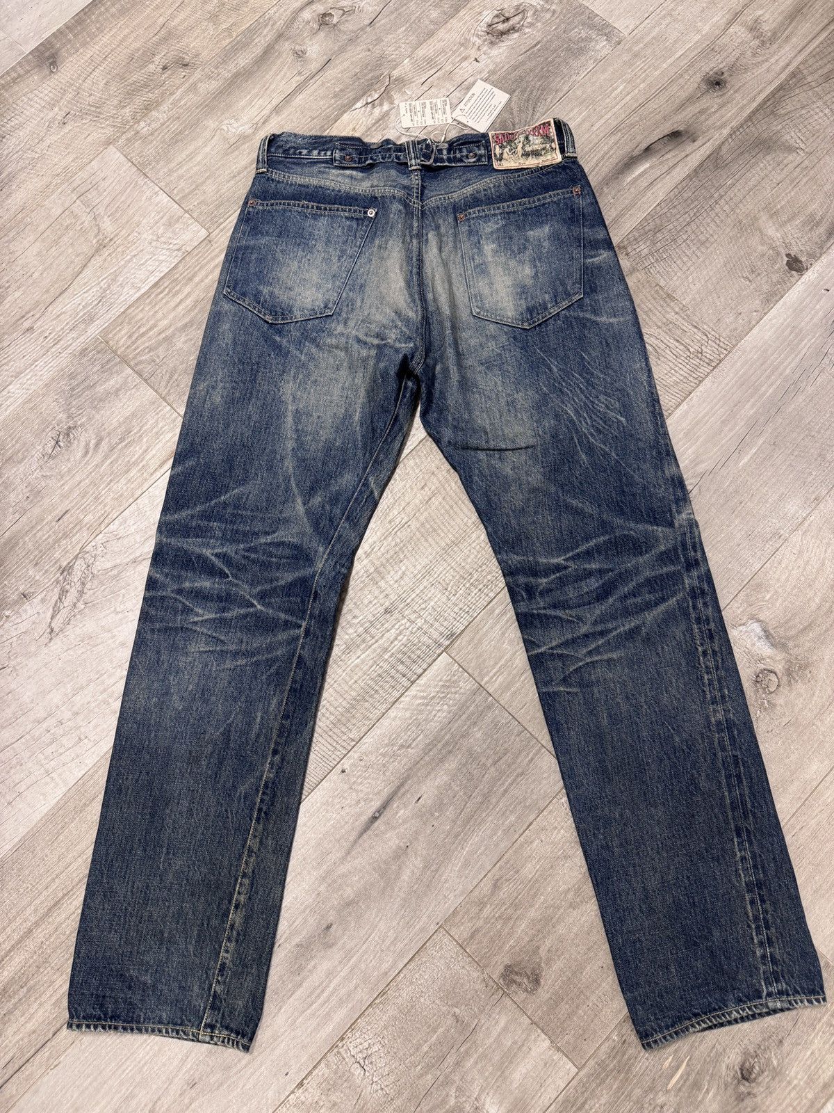Saint Michael BerBerJin x SAINT Mxxxxxx denim pants Size US 32 / EU 48 - 2 Thumbnail