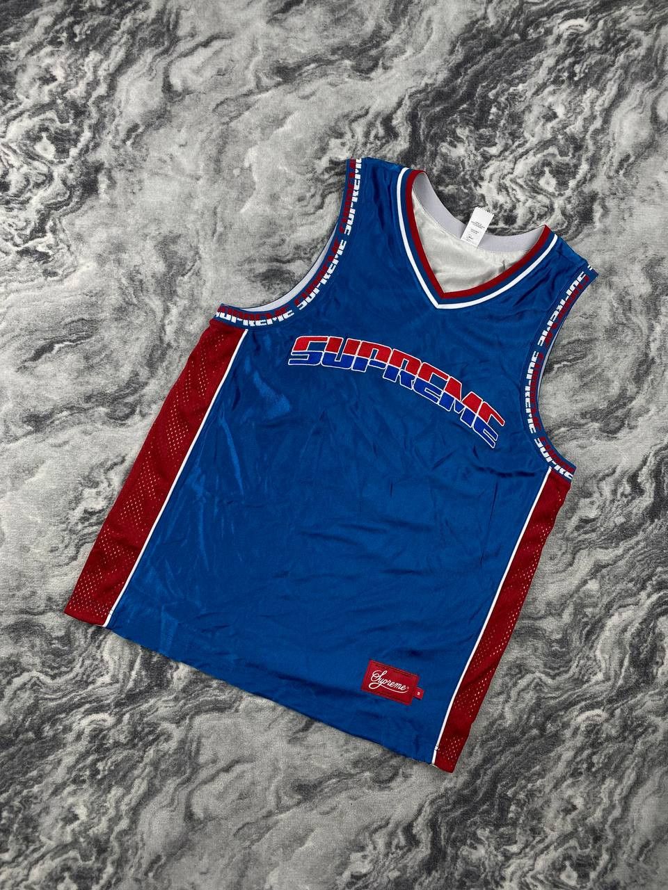 Supreme Supreme Reversible Basketball Jersey Royal Men Size M Blue Size US M / EU 48-50 / 2 - 1 Thumbnail