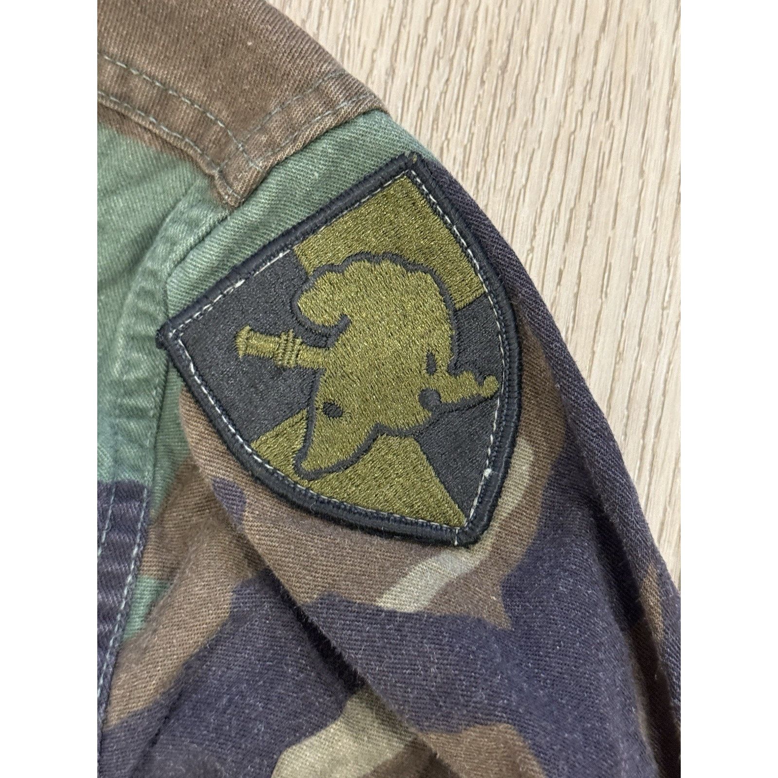 Vintage Vintage US Army 70s Military Woodland Camo Field Jacket Size US M / EU 48-50 / 2 - 4 Thumbnail