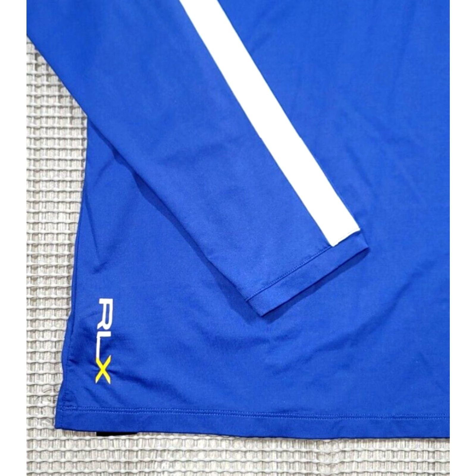 RLX Ralph Lauren RLX Ralph Lauren Shirt Mens S 1/4 Zip Royal Blue Golf Performance Mock Neck Logo Embroidered Jersey Nylon/Polyester Athletic Zip Size US S / EU 44-46 / 1 - 7 Thumbnail