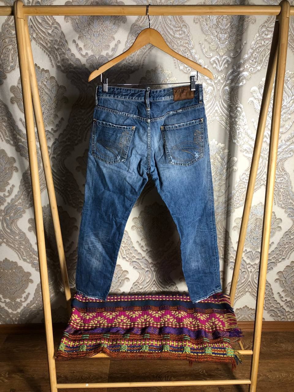 Dsquared2 × Vintage VERY RARE DSQUARED2 DENIM JEANS ITALIAN DESIGNER LUXURY Y2K Size US 32 / EU 48 - 10 Thumbnail