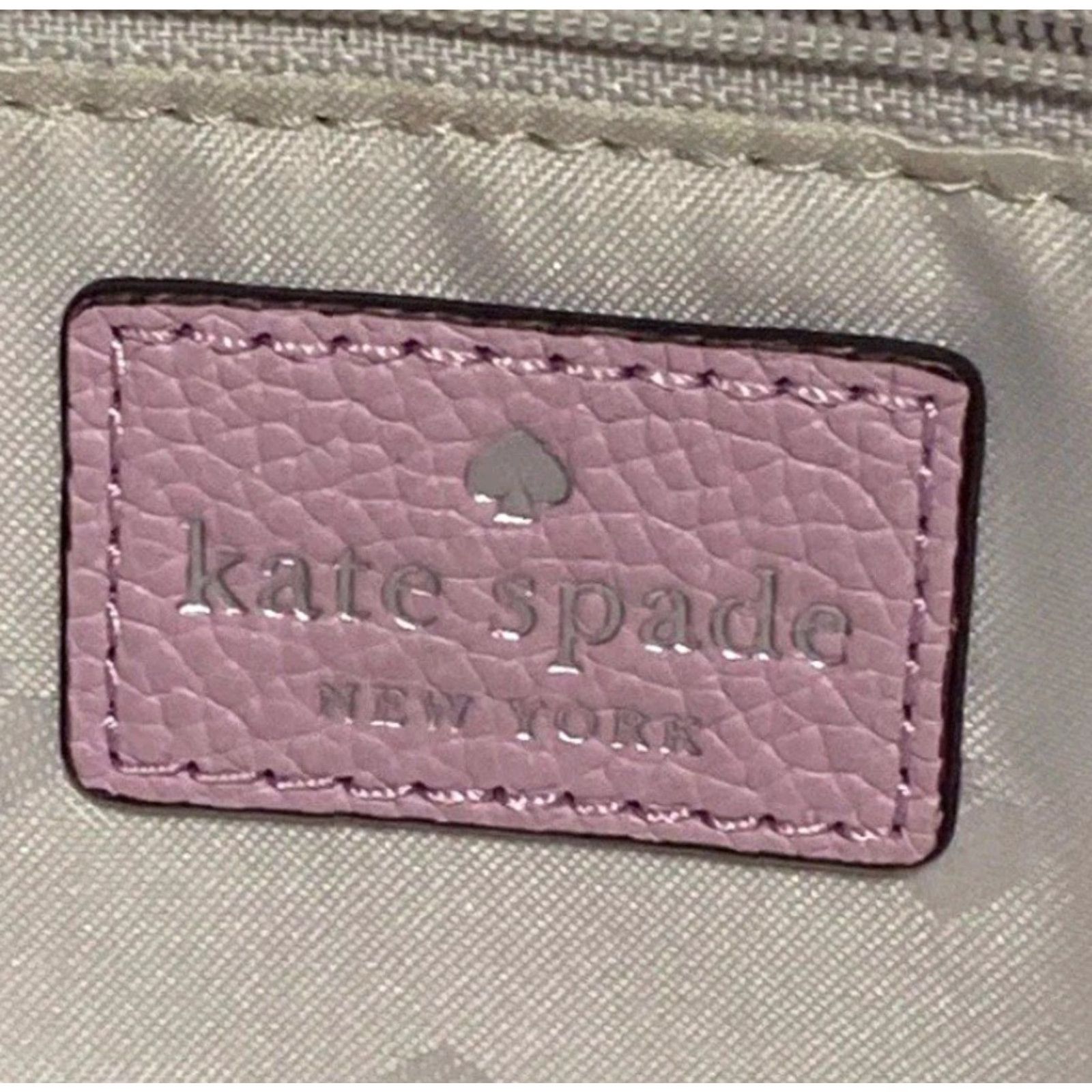 Vintage VINTAGE Women’s Kate Spade Chester Street Plum Annalise Leather Crossbody Small Size Bag Size ONE SIZE - 4 Thumbnail