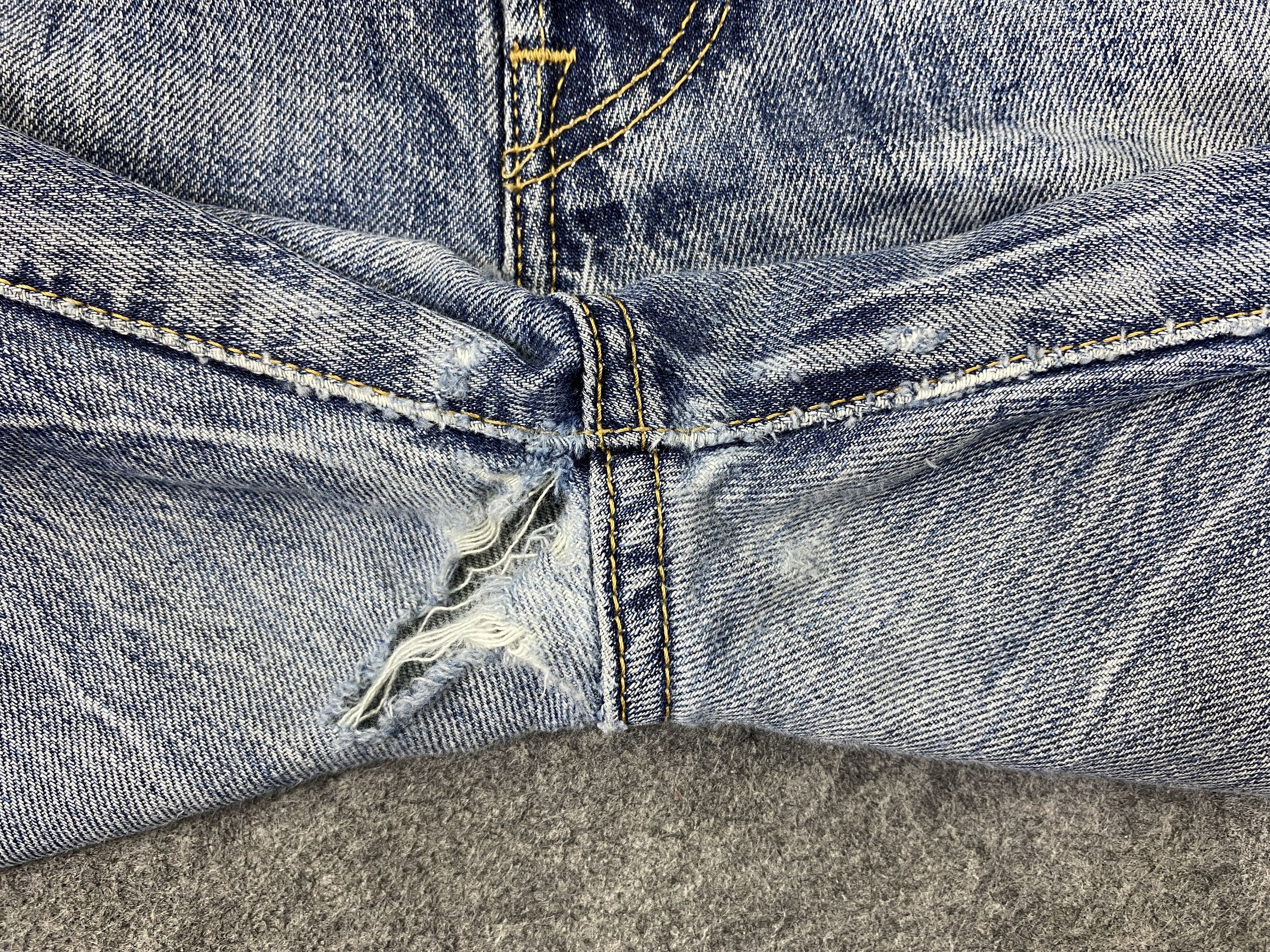 Levi's Distressed Blue Vintage Levi's 501 32x28.5 Denim -JN2458 Size US 32 / EU 48 - 12 Thumbnail