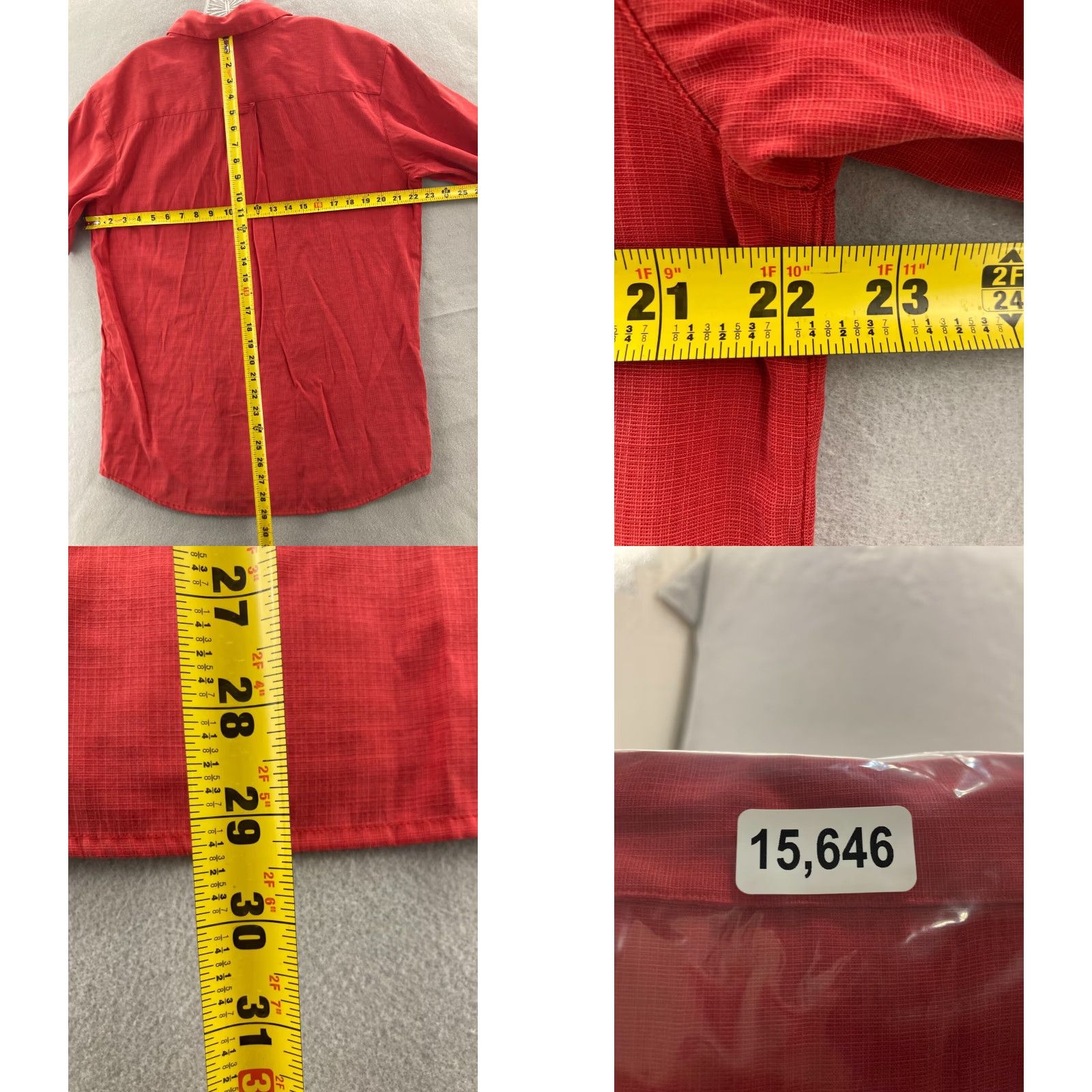 Vintage Columbia Shirt Mens Large Red Hiking Outdoors Summer Size US L / EU 52-54 / 3 - 8 Thumbnail