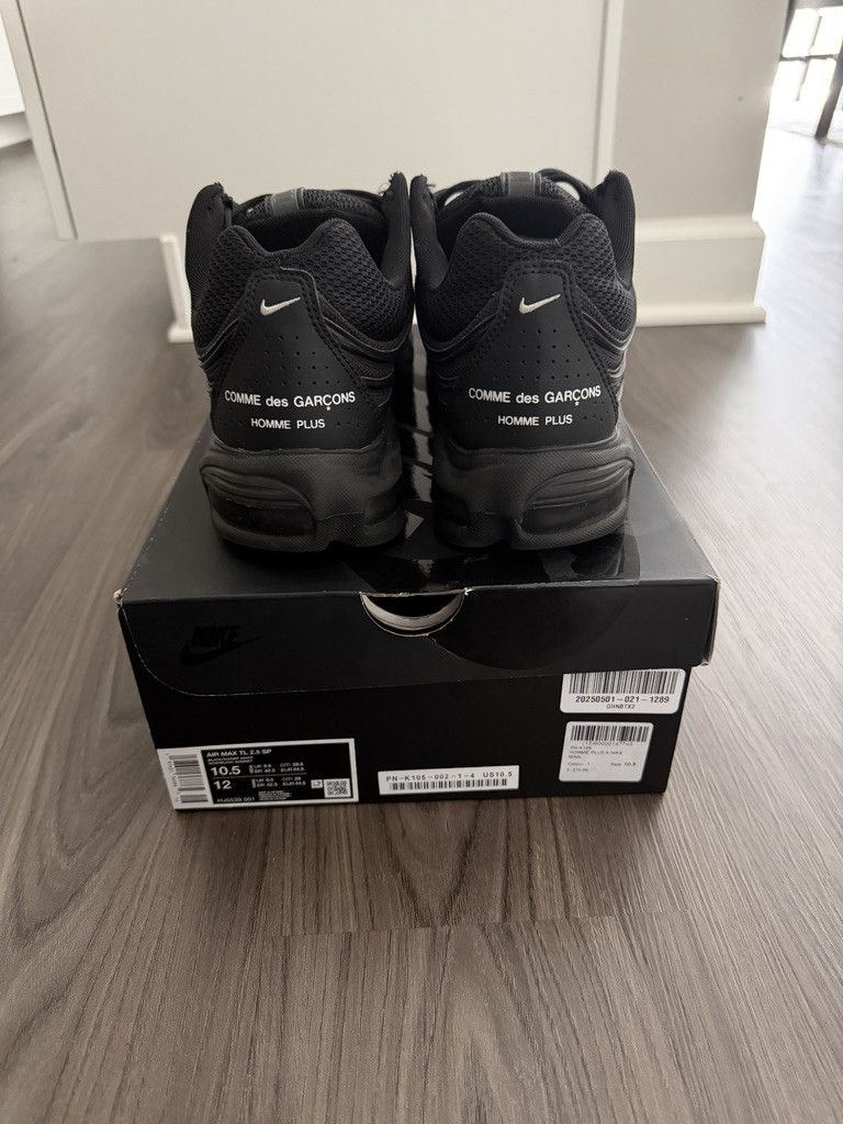 Comme des Garcons × Nike Comme des Garcons Homme Plus x Nike Air Max TL 2.5 Black Size US 10.5 / EU 43-44 - 6 Thumbnail