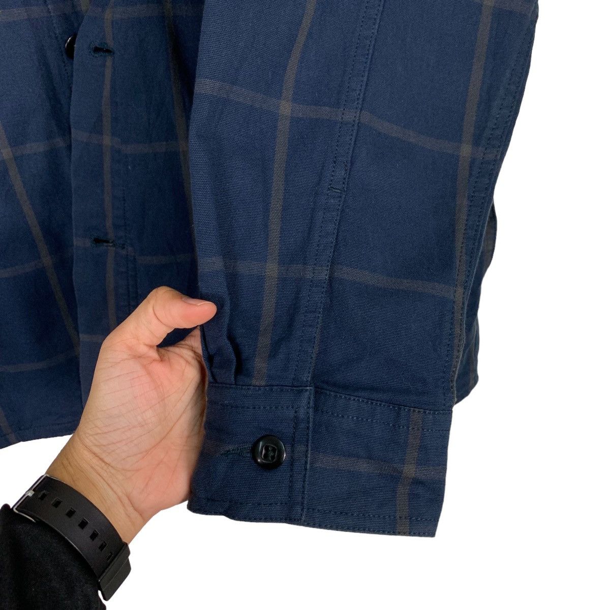 Levi's LEVIS Checked Work Shirt Flannel Jacket #1131-C52 Size US XL / EU 56 / 4 - 13 Thumbnail