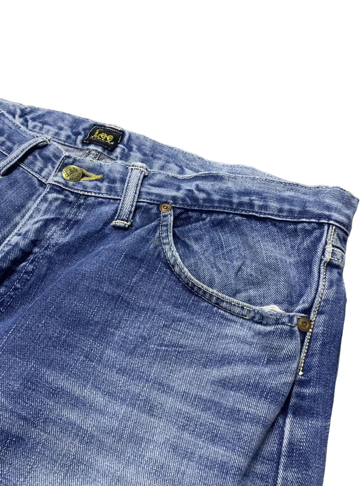 Lee RARE Vintage Late 70s Selvedge Original Chain Stitch Hem Size US 36 / EU 52 - 8 Thumbnail