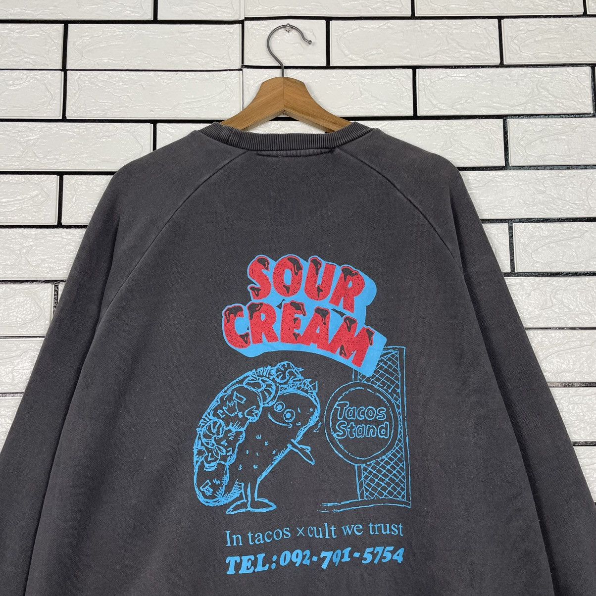 Japanese Brand Sour Cream Tacos Stand Crewneck Sweatshirt Size US XL / EU 56 / 4 - 8 Thumbnail